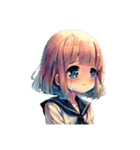 泣き(T_T)／Crying（個別スタンプ：25）