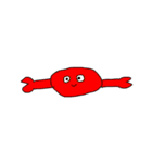 変な生き物 Byこけけ（個別スタンプ：4）