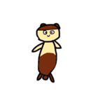 変な生き物 Byこけけ（個別スタンプ：7）