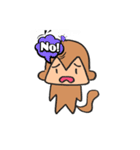 newおさる（個別スタンプ：14）