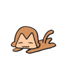 newおさる（個別スタンプ：40）