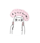 本音が出ちゃうねこ。（個別スタンプ：3）