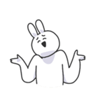 キャンパスライフを強く生きるうさぎ（個別スタンプ：7）