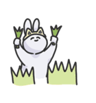 キャンパスライフを強く生きるうさぎ（個別スタンプ：12）
