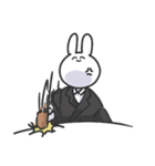 キャンパスライフを強く生きるうさぎ（個別スタンプ：27）