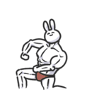 キャンパスライフを強く生きるうさぎ（個別スタンプ：39）