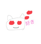 何もしたくなくなった人なのか猫なのか（個別スタンプ：2）
