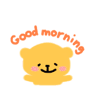 ぽちゃっとしたくま2（個別スタンプ：3）