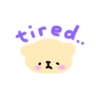 ぽちゃっとしたくま2（個別スタンプ：10）
