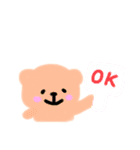 ぽちゃっとしたくま2（個別スタンプ：13）