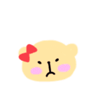 ぽちゃっとしたくま2（個別スタンプ：18）