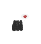 まっくろおばけちゃん（個別スタンプ：38）