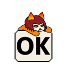 曖昧中毒 [赤] BIG（個別スタンプ：2）