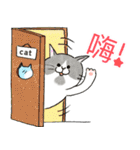 台湾中国語(繁体字)毎日使える猫スタンプ（個別スタンプ：34）