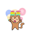 おさるnew（個別スタンプ：21）