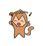 おさるnew（個別スタンプ：25）