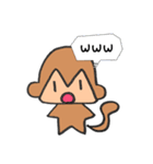 おさるnew（個別スタンプ：28）