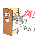 台湾中国語(繁体字)★毎日使える猫スタンプ（個別スタンプ：34）