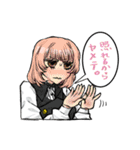 無限の少女と魔界の錬金術師名場面スタンプ（個別スタンプ：11）