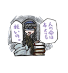無限の少女と魔界の錬金術師名場面スタンプ（個別スタンプ：17）