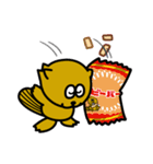 ビーバーぶち揚げスタンプ（個別スタンプ：9）