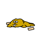 ビーバーぶち揚げスタンプ（個別スタンプ：28）