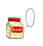 しゃべる小麦粉（個別スタンプ：4）