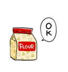 しゃべる小麦粉（個別スタンプ：6）