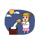 ごりらちゃん（秋）（個別スタンプ：15）