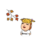 ごりらちゃん（秋）（個別スタンプ：29）