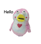 天然ペンギンのEnglishスタンプ❣️（個別スタンプ：1）