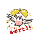 アキクサインコLINEスタンプ4（個別スタンプ：38）