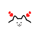 しろだいふくネコ（個別スタンプ：6）