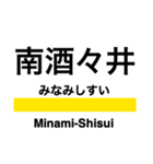 総武線2 (東千葉-銚子)の駅名スタンプ（個別スタンプ：6）