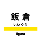 総武線2 (東千葉-銚子)の駅名スタンプ（個別スタンプ：13）