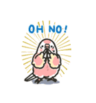 アキクサインコLINEスタンプ4 英語版（個別スタンプ：23）