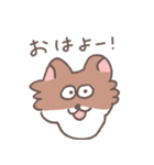 オオカミみたいな犬（個別スタンプ：6）