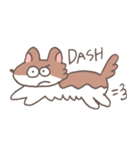 オオカミみたいな犬（個別スタンプ：7）