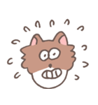 オオカミみたいな犬（個別スタンプ：9）