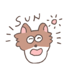 オオカミみたいな犬（個別スタンプ：15）