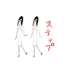 女性教師（個別スタンプ：2）