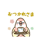 アキクサインコLINEスタンプ ルチノー（個別スタンプ：22）