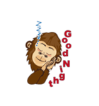 ゴリ坊英語版（個別スタンプ：3）