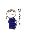 女子学生スタンプ_敬語編（個別スタンプ：33）