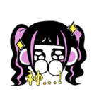 地雷系日常表情（個別スタンプ：4）