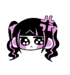 地雷系日常表情（個別スタンプ：8）