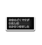 文字を打つのも辛い時に使うスタンプ（個別スタンプ：3）