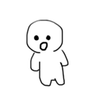 可愛い豆腐人間（個別スタンプ：2）