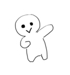 可愛い豆腐人間（個別スタンプ：4）