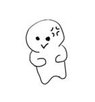 可愛い豆腐人間（個別スタンプ：6）